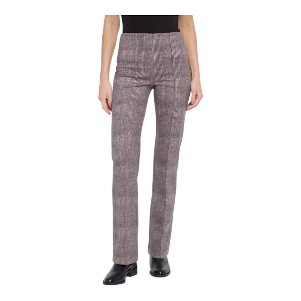 NEW LYSSE elysse neoprene plaid pant in plush plaid